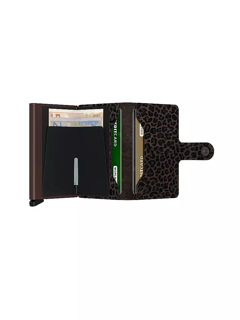 SECRID | Billetera - Miniwallet LEO marrón | 
