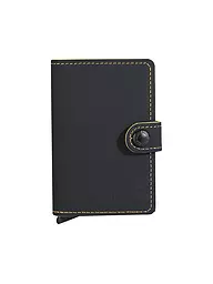 SECRID | Geldbörse - Miniwallet Matte Mini Black & Blue | Negro