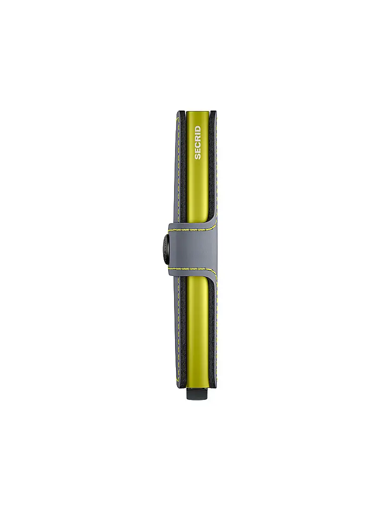 SECRID | Billetera - Miniwallet Matte Mini Grey&Lime | 