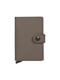 SECRID | Geldbörse - Miniwallet Matte Mini Black & Blue | Marrón