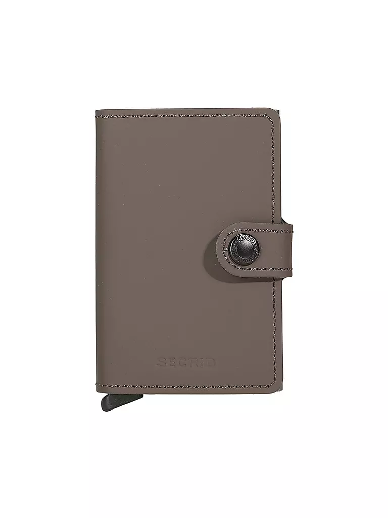 SECRID | Billetera - Miniwallet MATTE Mini trufa | Marrón