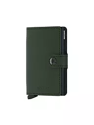 SECRID | Geldbörse - Miniwallet Matte Mini Black & Blue | Verde oscuro