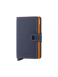 SECRID | Billetera - Miniwallet Matte Night Blue Orange | Azul oscuro