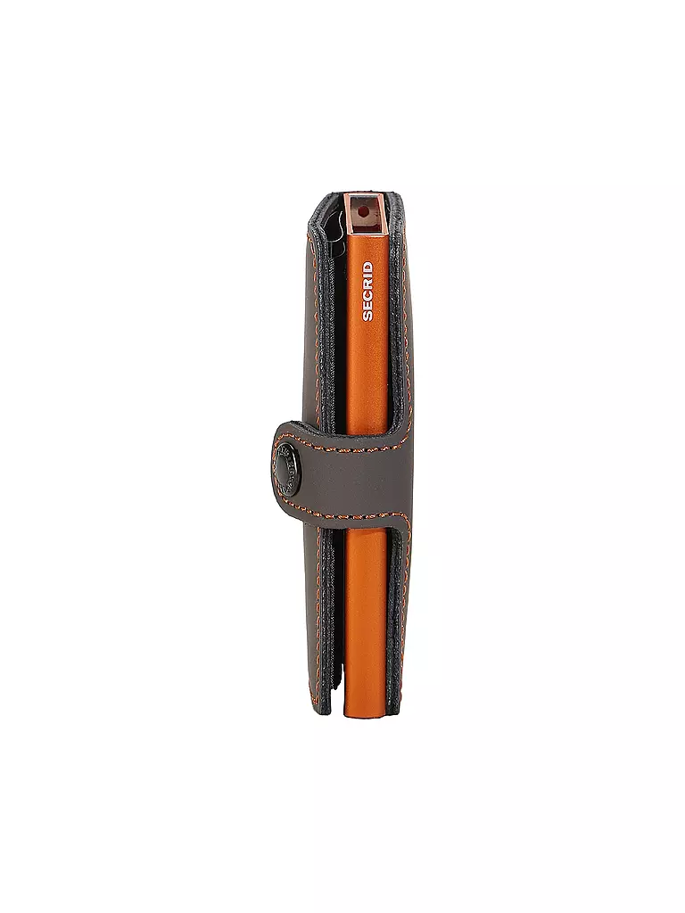 SECRID | Billetera - Miniwallet Matte Truffle Orange | Marrón