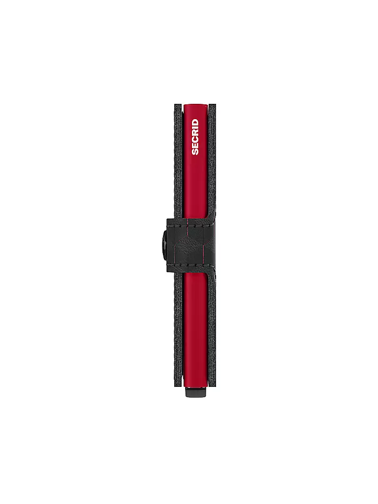 SECRID | Billetera - Miniwallet Optical Mini Black Red | Negro