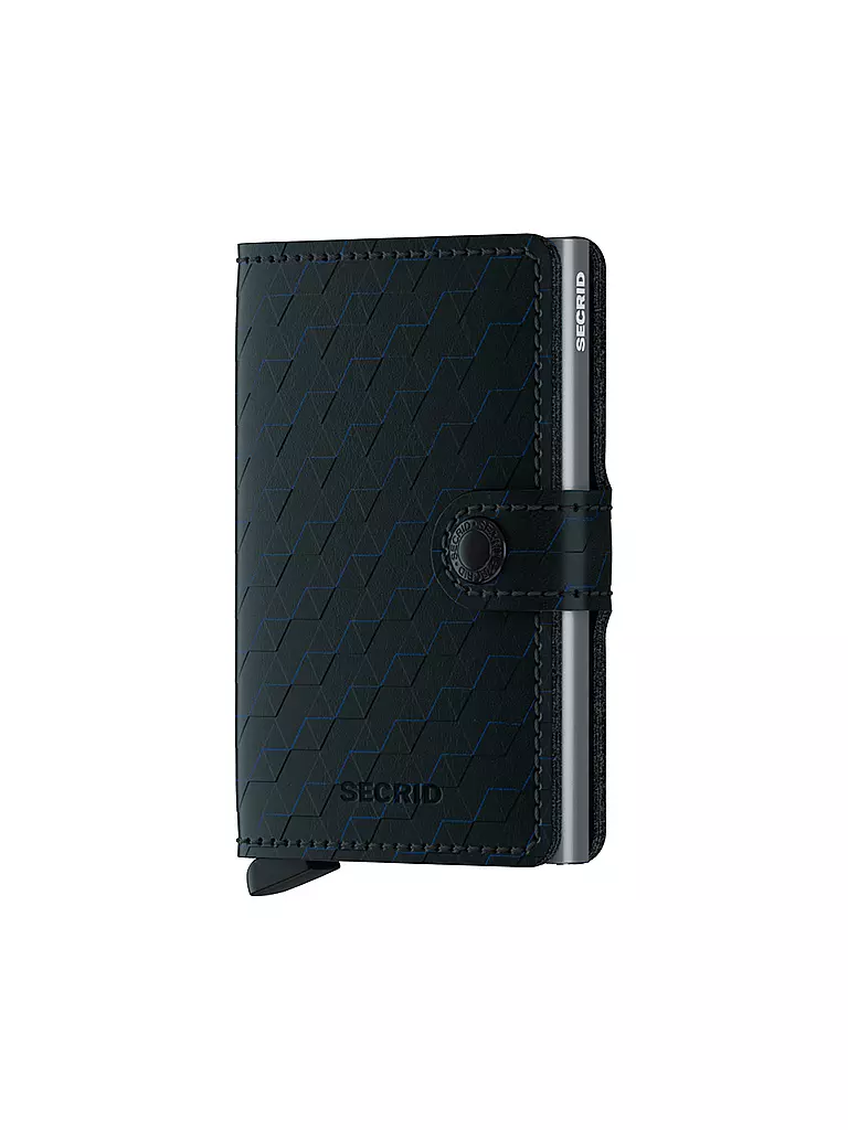SECRID | Billetera - Miniwallet Optical Mini Black Titanium | Negro
