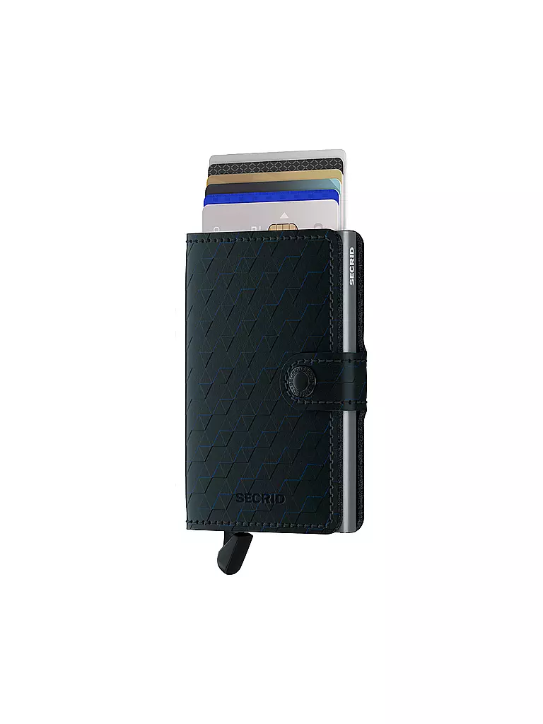 SECRID | Billetera - Miniwallet Optical Mini Black Titanium | 