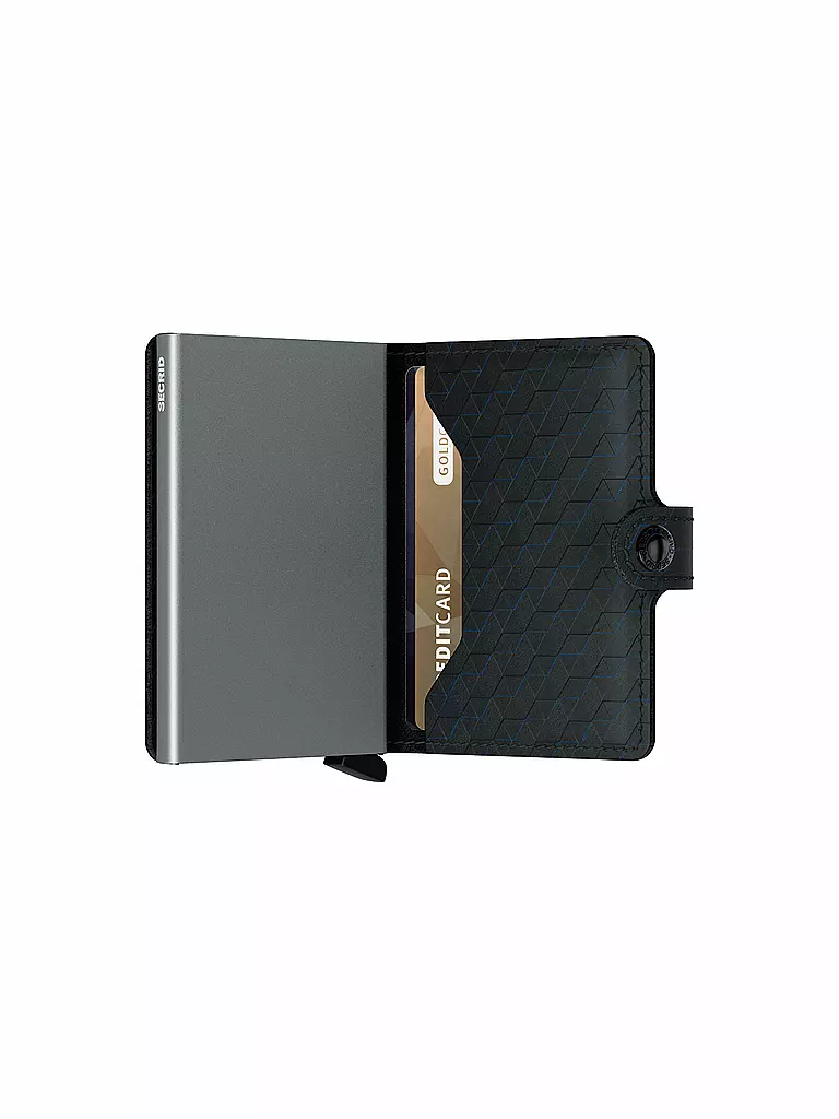 SECRID | Billetera - Miniwallet Optical Mini Black Titanium | 