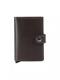 SECRID | Billetera - Miniwallet Original Mini Black-Navy | Marrón