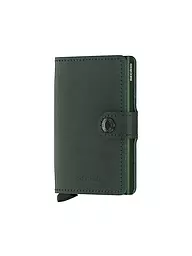 SECRID | Billetera - Miniwallet Original Mini Negro-Marrón | Verde oscuro