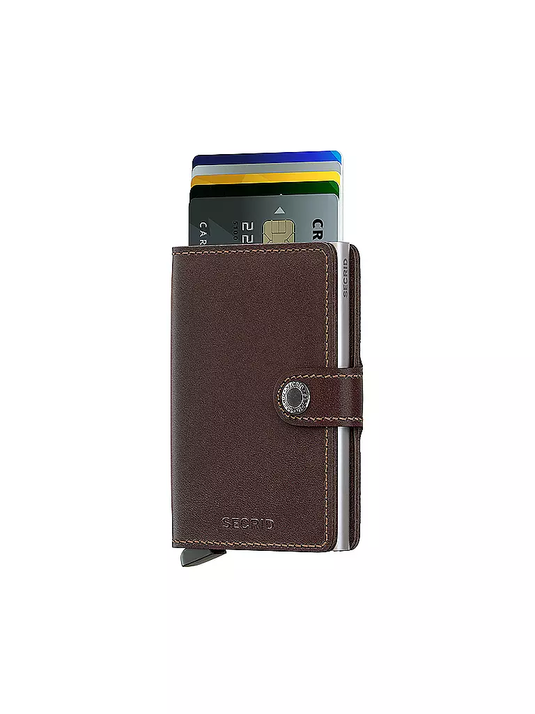 SECRID | Billetera - Miniwallet Original Mini Marrón Oscuro | Marrón