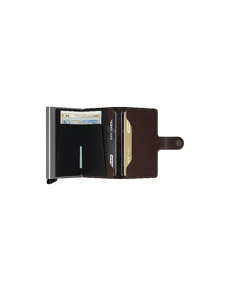 SECRID | Billetera - Miniwallet Original Mini Marrón Oscuro | Marrón
