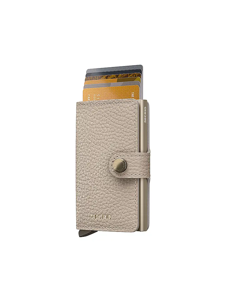 SECRID | Billetera - Miniwallet PEBBLE MINI Latte | Crema