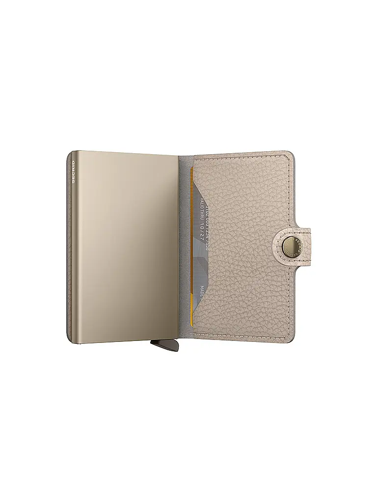 SECRID | Billetera - Miniwallet PEBBLE MINI Latte | Crema