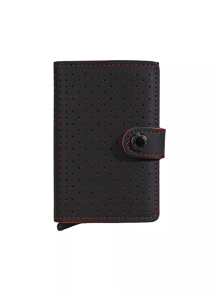 SECRID | Billetera - Miniwallet Perforated Mini Black | Negro