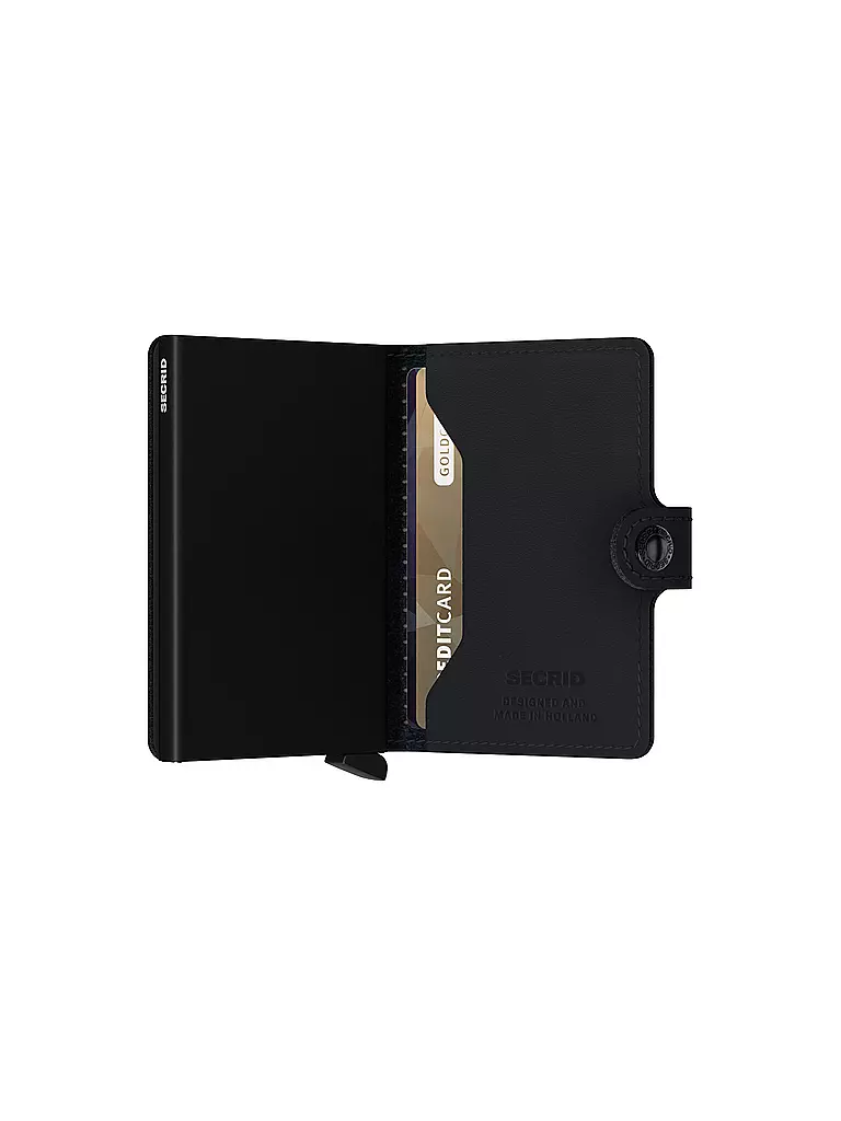 SECRID | Billetera - Miniwallet Perforated Mini Black | 