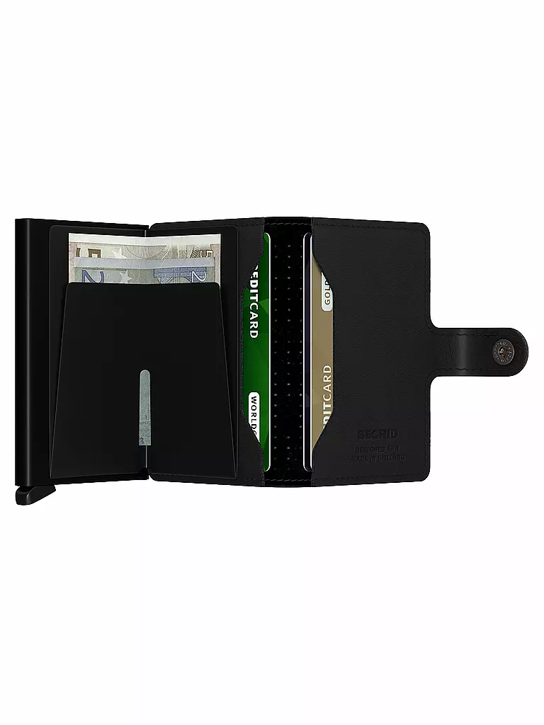 SECRID | Billetera - Miniwallet Perforated Mini Black | 
