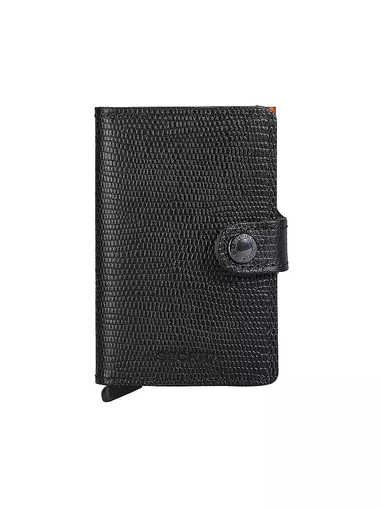 SECRID | Billetera - Miniwallet RANGO negro-naranja | Negro