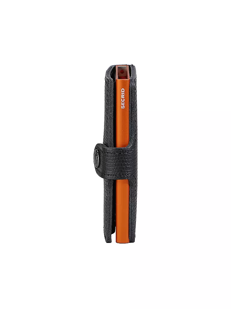 SECRID | Billetera - Miniwallet RANGO negro-naranja | Negro