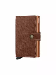 SECRID | Billetera - Miniwallet Saffiano Caramelo | Marrón claro