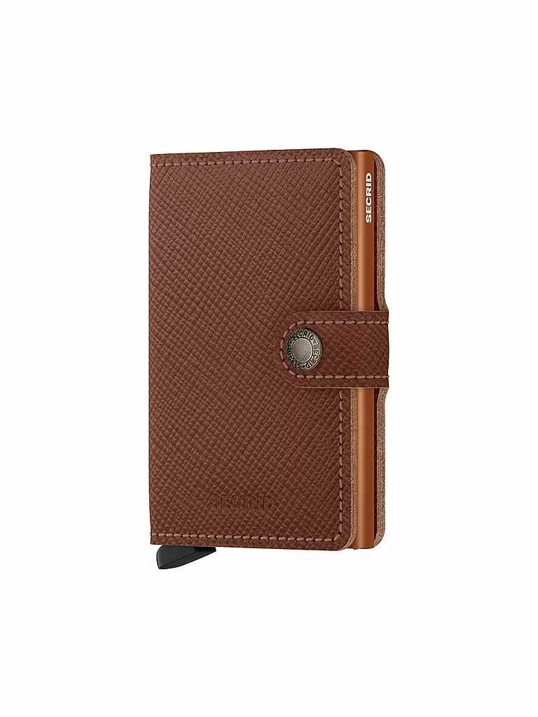SECRID | Billetera - Miniwallet Saffiano Caramelo | Marrón claro