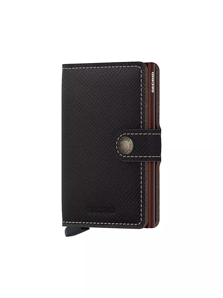 SECRID | Billetera - Miniwallet Saffiano Marrón | Marrón