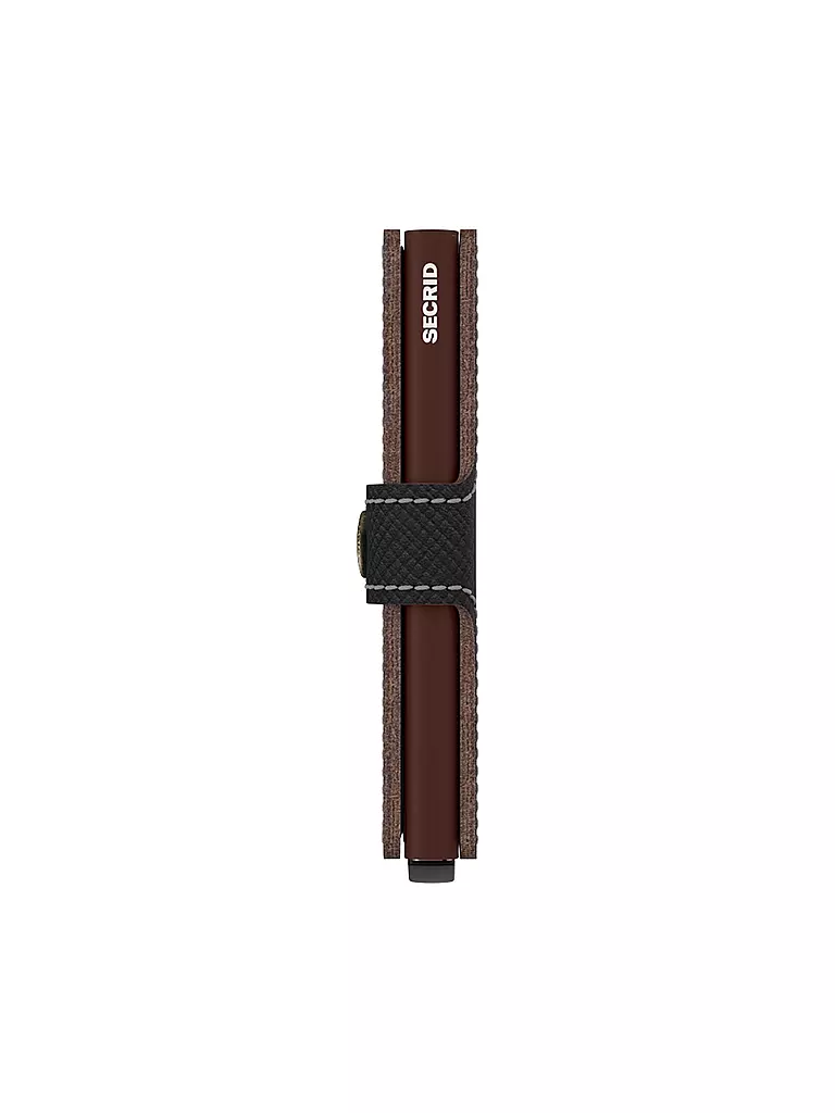SECRID | Billetera - Miniwallet Saffiano Marrón | 