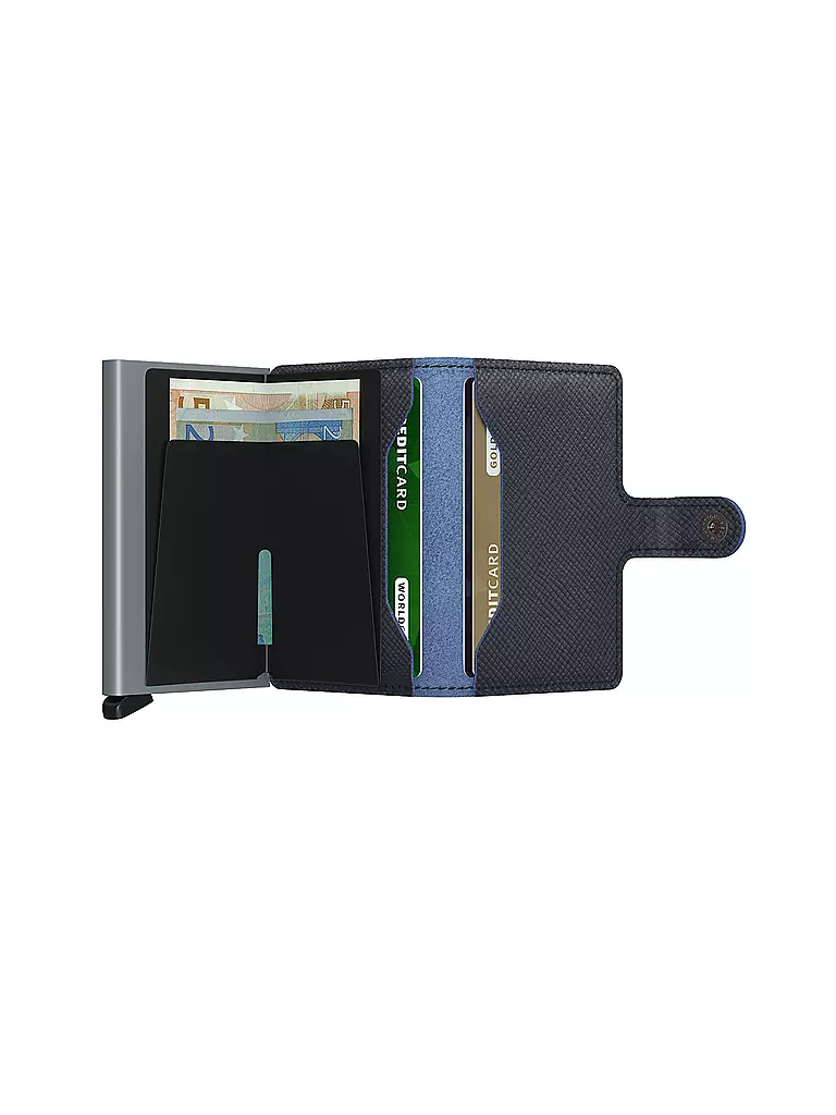 SECRID | Billetera - Miniwallet Saffiano Navy | Azul