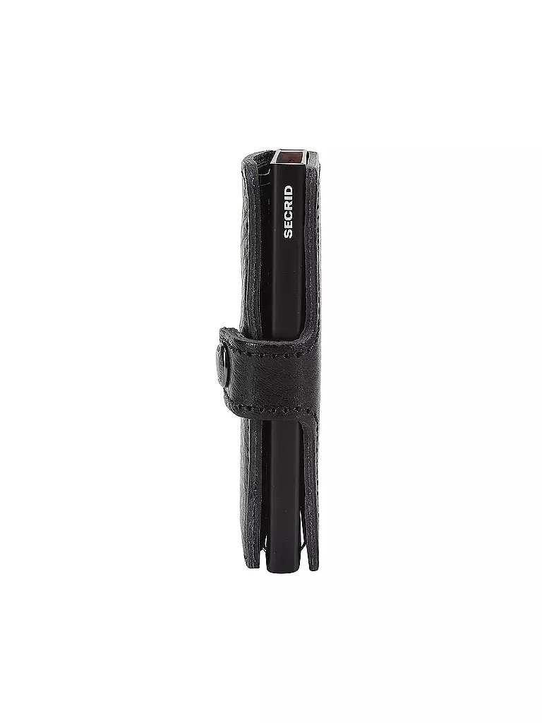 SECRID | Billetera - Miniwallet Vegetable Tanned Black/Black | Negro