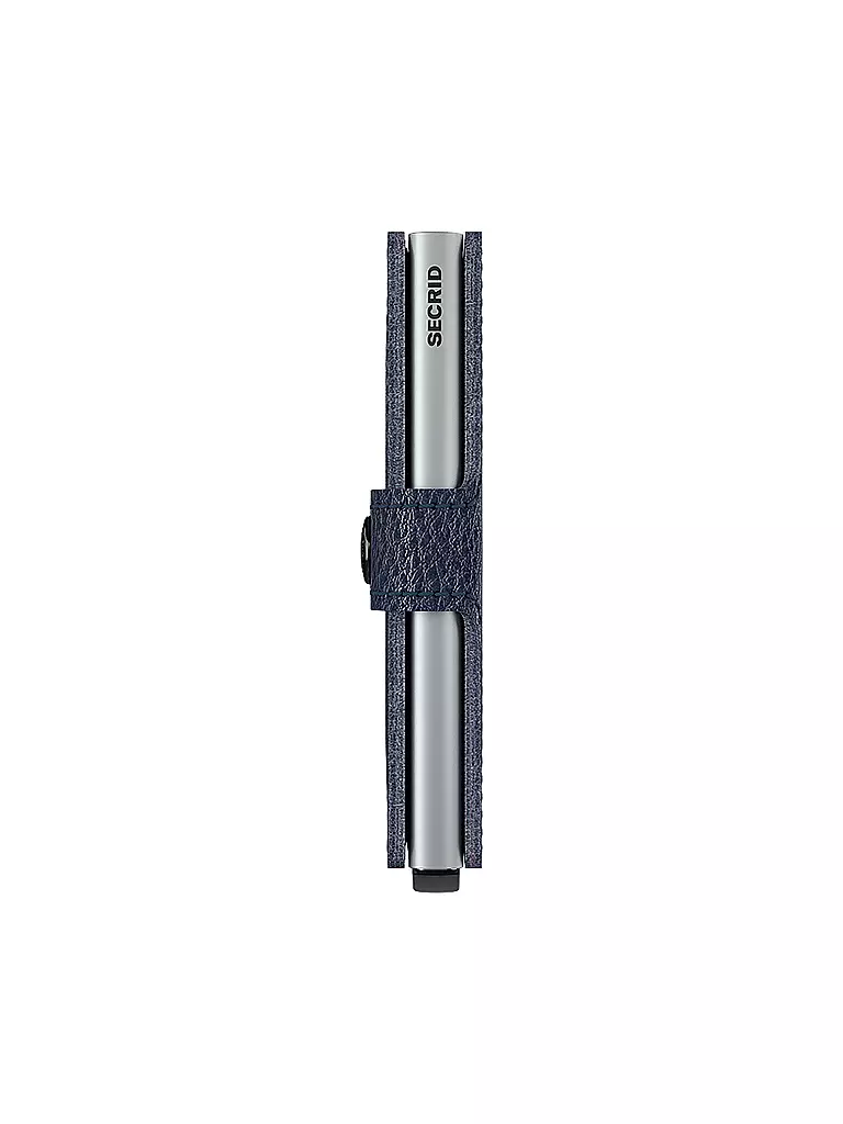 SECRID | Billetera - Miniwallet Vegetable Tanned Mini Navy/Silver | 