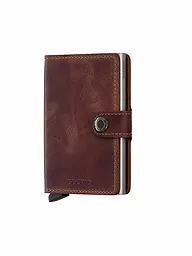 SECRID | Billetera - Miniwallet Vintage Mini Cognac Silver | Marrón
