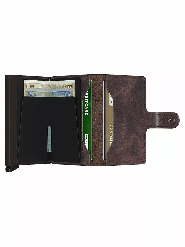 SECRID | Billetera - Miniwallet Vintage Mini Chocolate | 