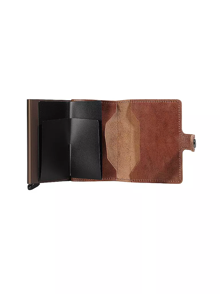 SECRID | Billetera - Miniwallet VINTAGE MINI Cognac Brown | Camel