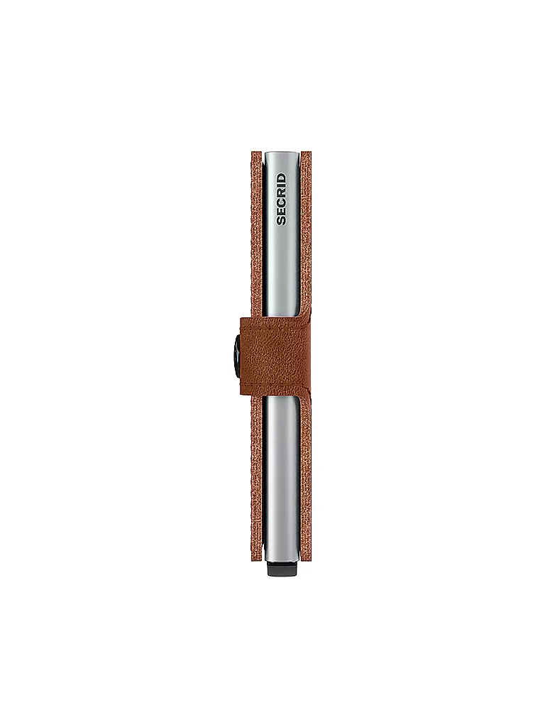 SECRID | Billetera - Miniwallet Vintage Mini Cognac Silver | 