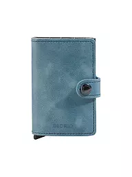 SECRID | Billetera - Miniwallet Vintage Mini Cognac Silver | Azul