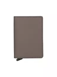 SECRID | Billetera SLIMWALLET MATTE Nightblue & Orange | Marrón