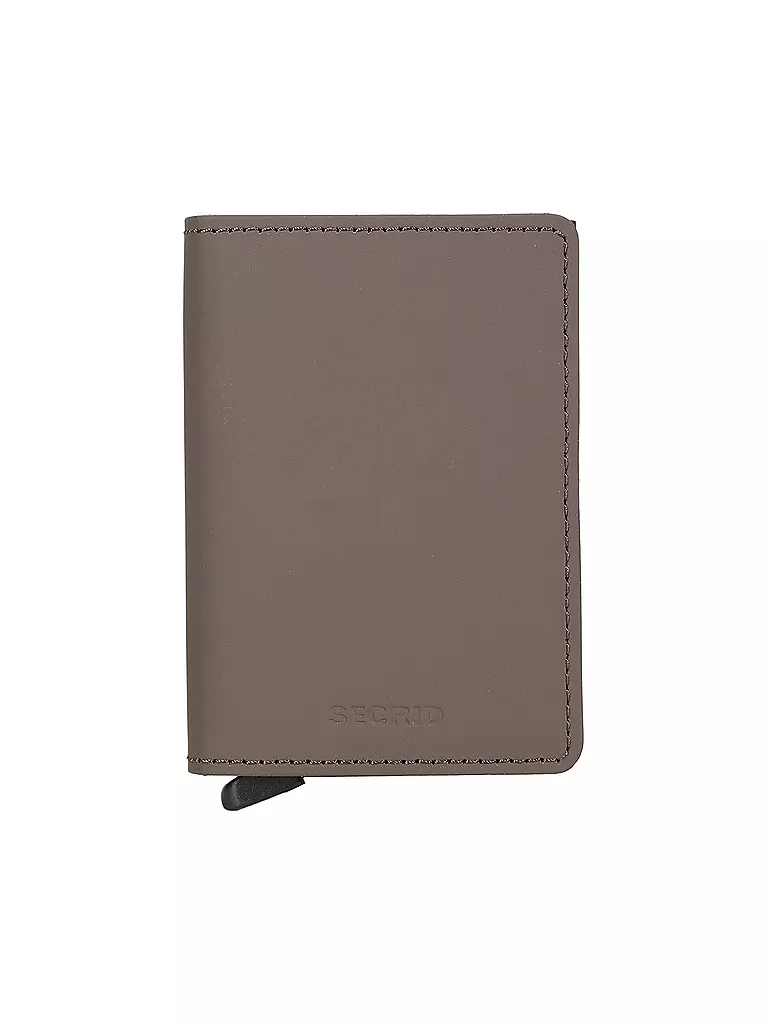 SECRID | Billetera - Slimwallet MATTE Mini trufa | Marrón