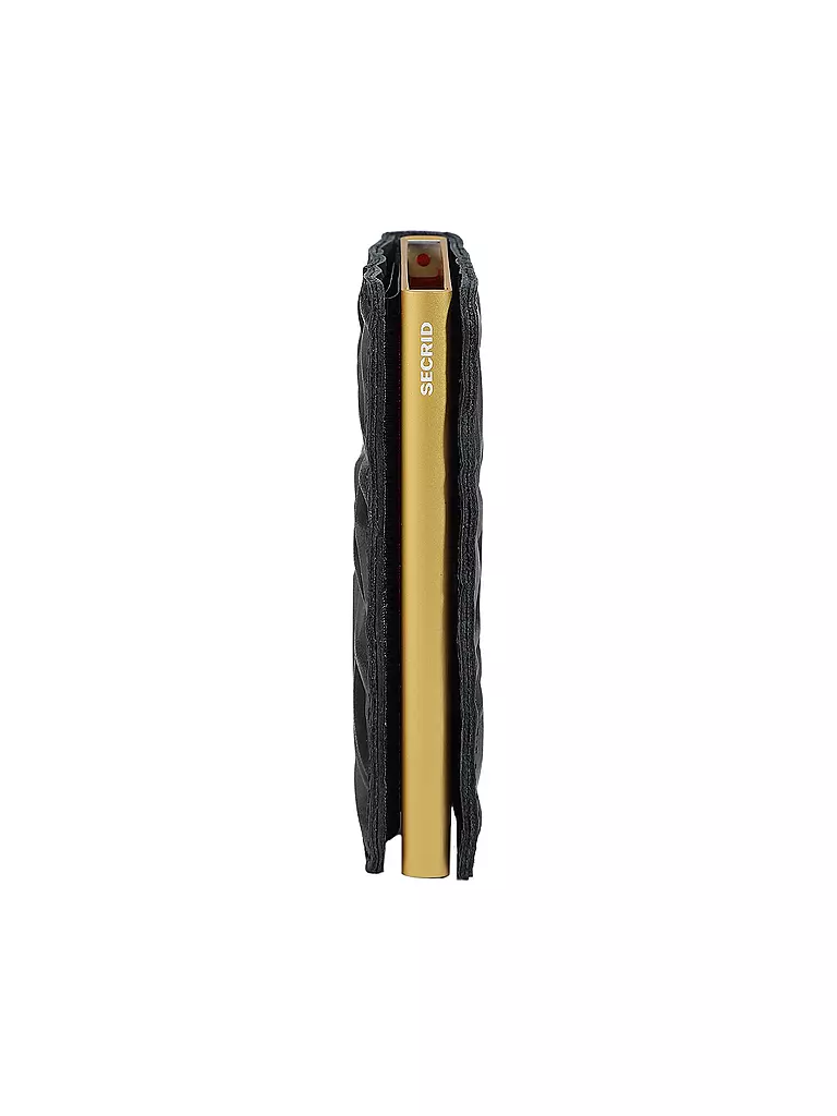 SECRID | Billetera - Slimwallet negro oro | Negro