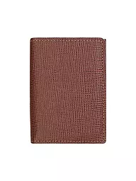 SECRID | Billetera - Slimwallet Saffiano Caramelo | Marrón