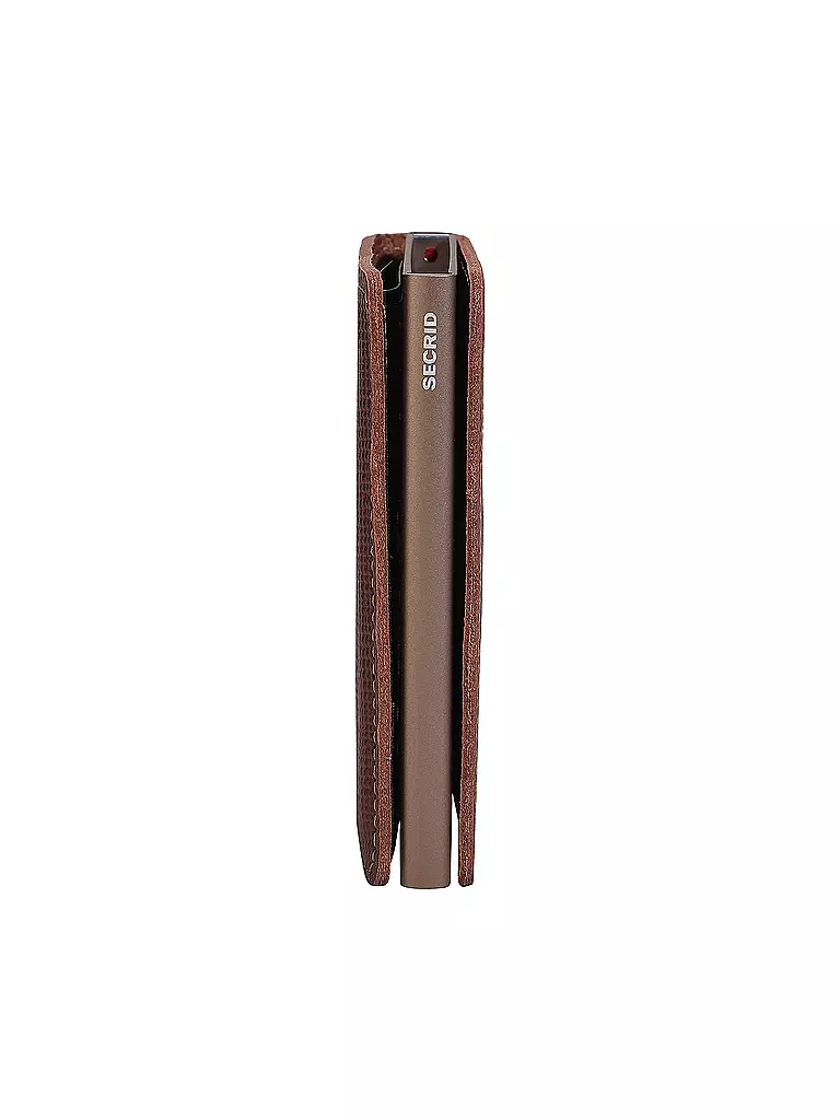 SECRID | Billetera - Slimwallet Saffiano Caramelo | Marrón