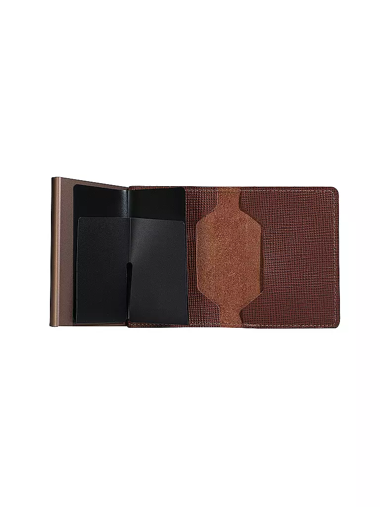SECRID | Billetera - Slimwallet Saffiano Caramelo | 
