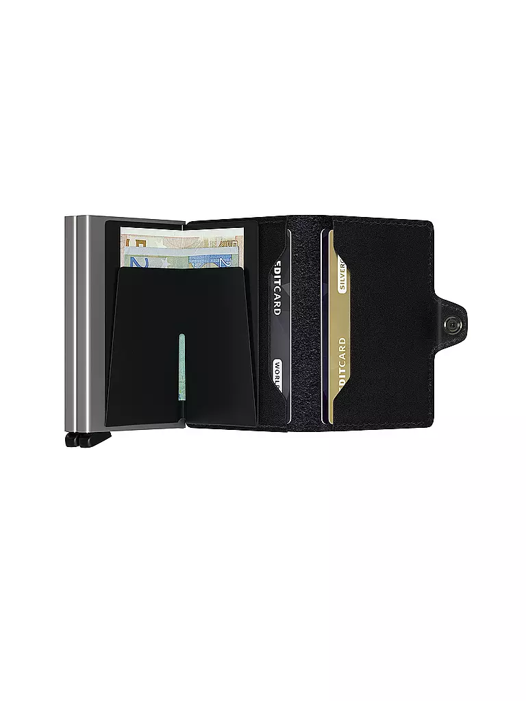 SECRID | Billetera - Twinwallet Original Twin Black | 