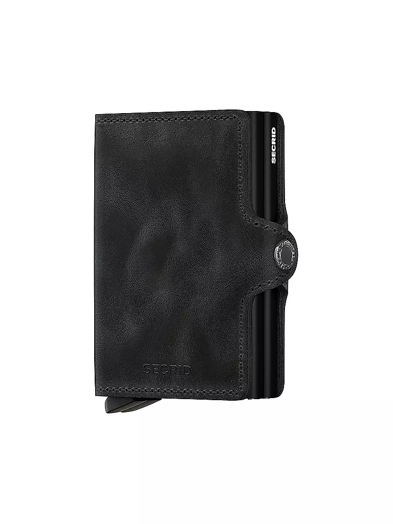 SECRID | Billetera - Twinwallet Vintage Twin Black | Negro