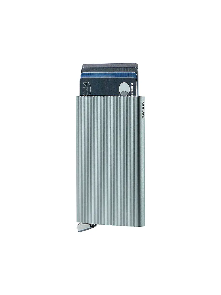 SECRID | Billetera PREMIUM CARDPROTECTOR + FLUTED Silver | Plata