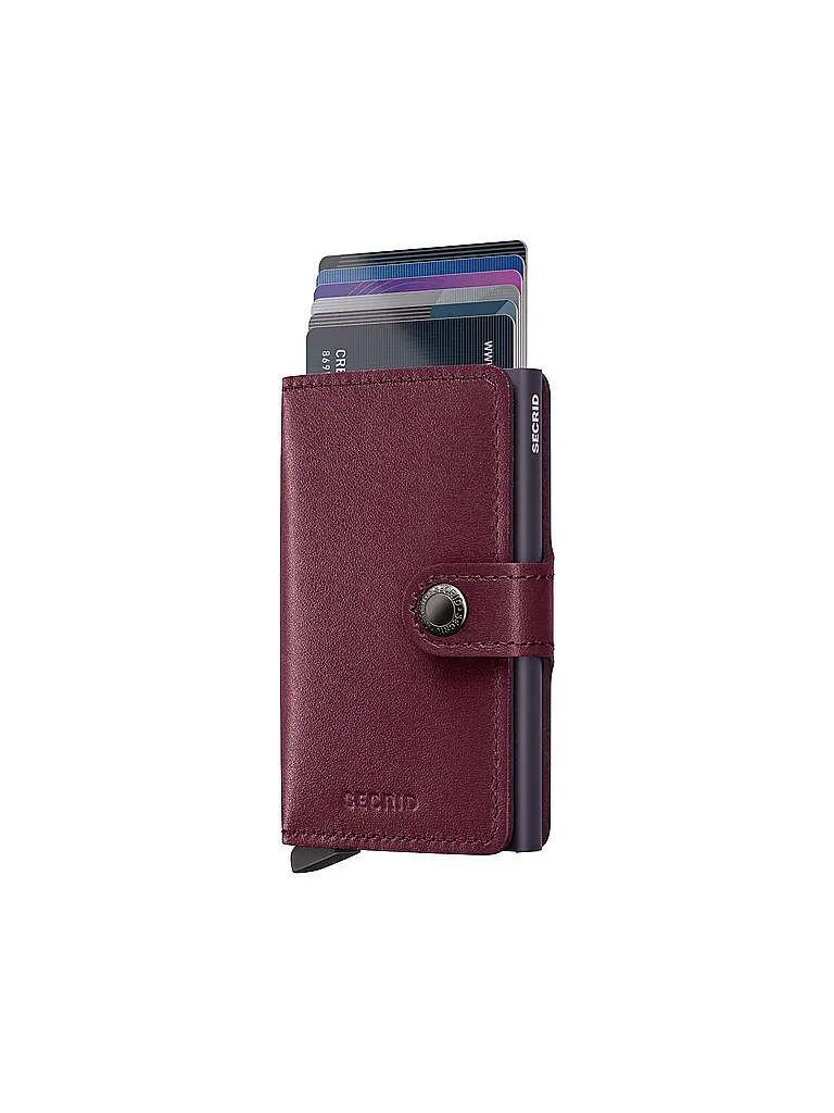 SECRID | Cartera - Miniwallet Original Cranberry | Rojo oscuro