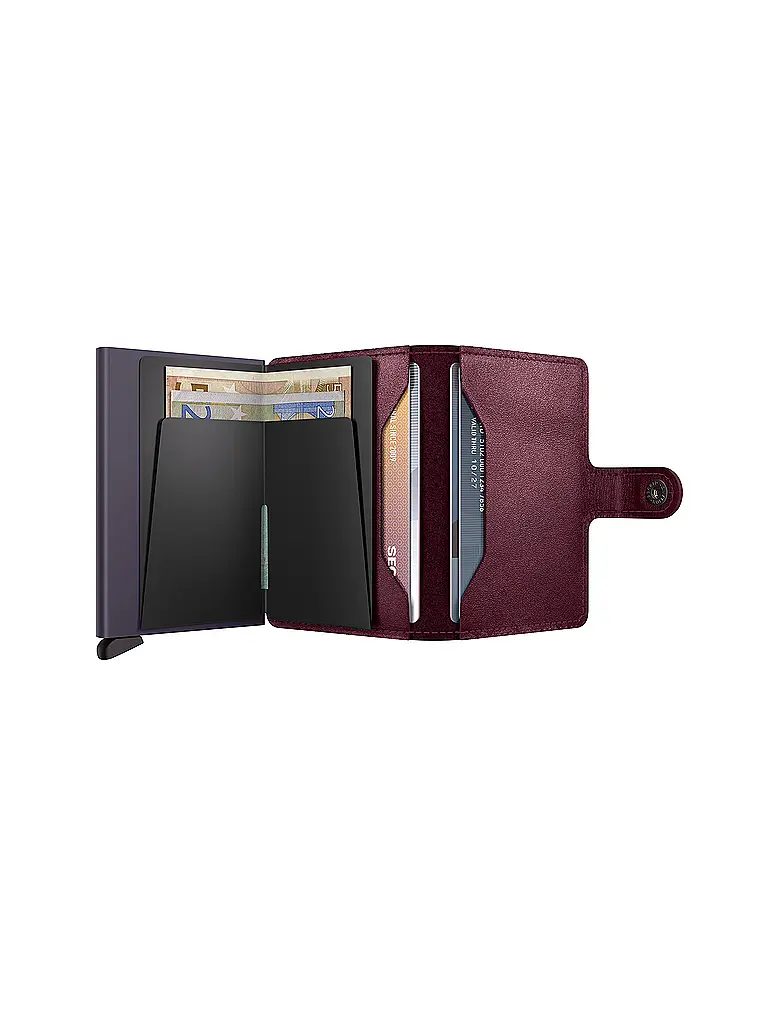 SECRID | Cartera - Miniwallet Original Cranberry | Rojo oscuro