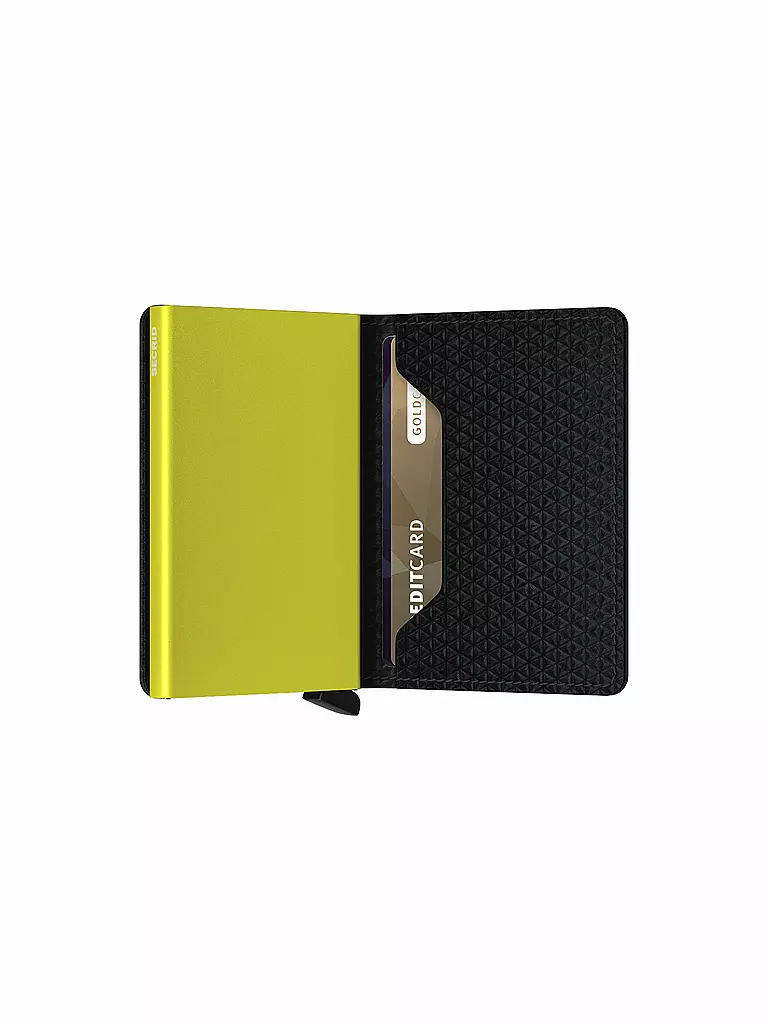 SECRID | Cartera - Slimwallet Diamond Slim Black | Negro