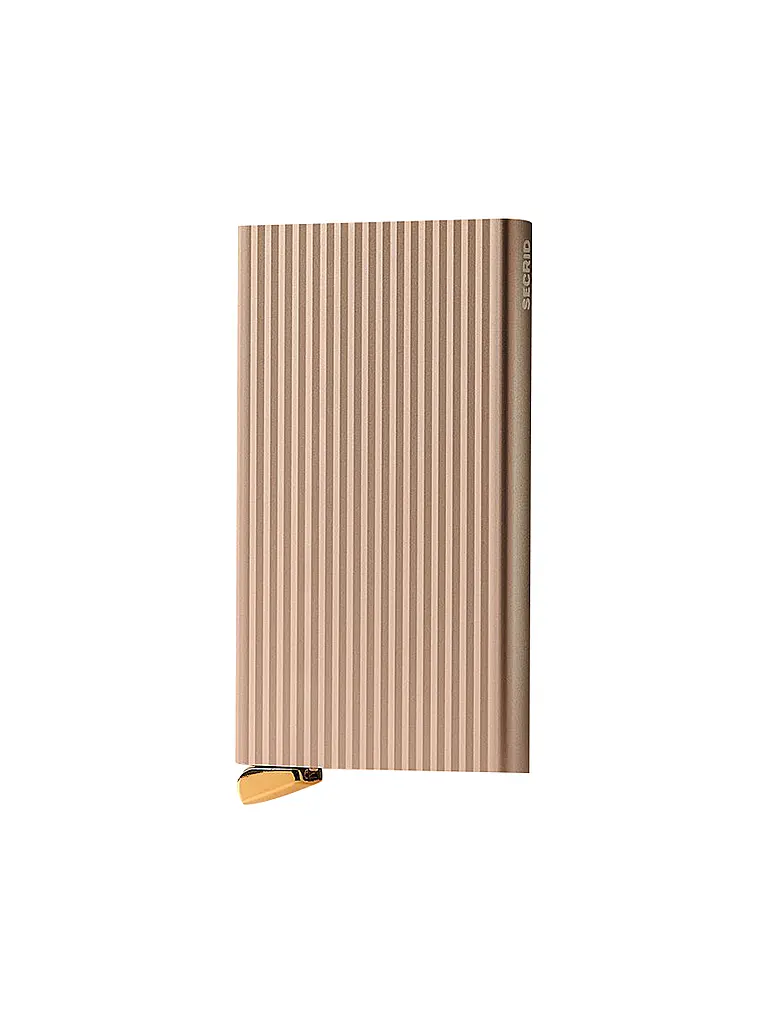 SECRID | Cartera PREMIUM CARDPROTECTOR + FLUTED Cashmere | Oro