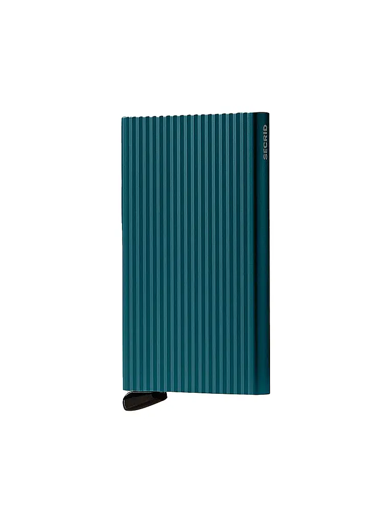 SECRID | Cartera PREMIUM CARDPROTECTOR + FLUTED Teal | Petróleo