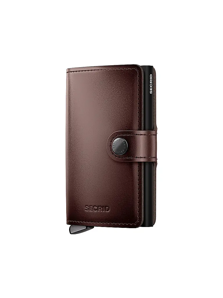 SECRID | Cartera PREMIUM MINIWALLET DUSK  Marrón Oscuro | Marrón